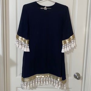 Mestiza Silk Tassel Dress